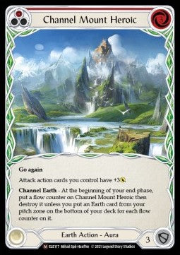 Channel Mount Heroic (Rainbow Foil) - Tales of Aria - Unlimited (Majestic) [ELE-U-ELE117]