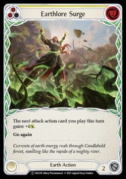 Earthlore Surge (Yellow) (Normal) - Tales of Aria - Unlimited (Common) [ELE-U-ELE138]