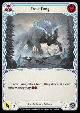Frost Fang (Blue) (Normal) - Tales of Aria - Unlimited (Rare) [ELE-U-ELE150]