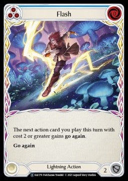Flash (Blue) (Normal) - Tales of Aria - Unlimited (Rare) [ELE-U-ELE179]