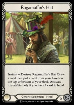 Ragamuffin's Hat (Rainbow Foil) - Tales of Aria - Unlimited (Common) [ELE-U-ELE233]