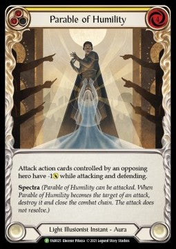 Parable of Humility (Cold Foil)
