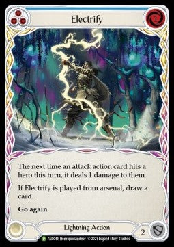 Electrify (Blue) (Alternate Art Rainbow Foil)