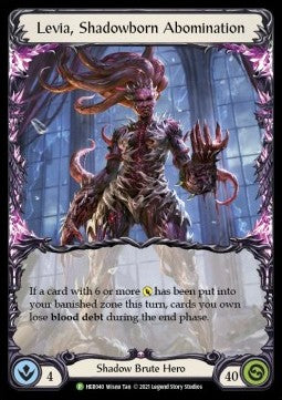 Levia, Shadowborn Abomination (Rainbow Foil) - Hero Promos (Promo) [HER-040]