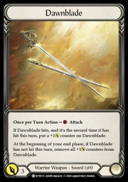 Dawnblade // Quicken (Normal) - Welcome to Rathe - Unlimited (Token) [WTR-U-115/225]