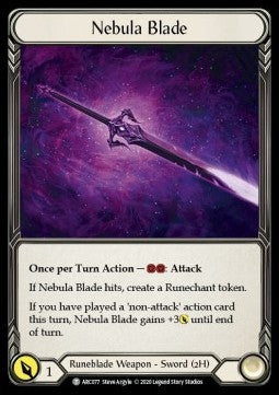 Nebula Blade // Kano (Normal) - Arcane Rising - Unlimited (Token) [ARC-U-077/114]