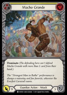 Macho Grande (Yellow) (Regular) - Everfest - First (Common) [EVR-F-028]