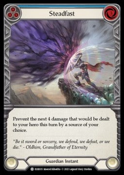 Steadfast (Blue) (Regular) - Everfest - First (Common) [EVR-F-035]