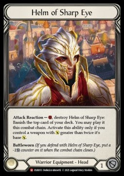Helm of Sharp Eye (Regular) - Everfest - First (Majestic) [EVR-F-053]