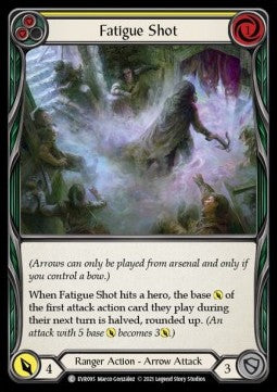 Fatigue Shot (Yellow) (Regular) - Everfest - First (Common) [EVR-F-095]