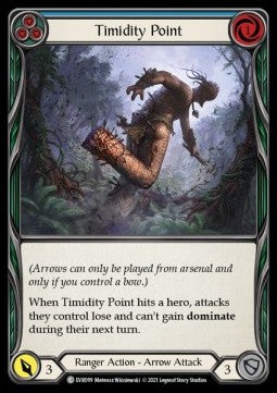Timidity Point (Blue) (Regular) - Everfest - First (Common) [EVR-F-099]