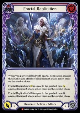 Fractal Replication (Rainbow Foil) - Everfest - First (Majestic) [EVR-F-138]
