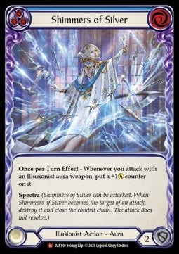 Shimmers of Silver (Rainbow Foil) - Everfest - First (Majestic) [EVR-F-140]