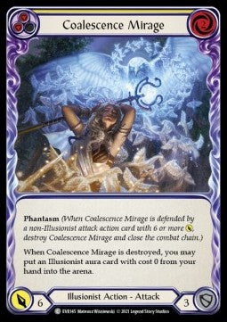Coalescence Mirage (Yellow) (Regular) - Everfest - First (Common) [EVR-F-145]