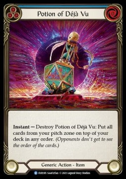 Potion of Deja Vu (Cold Foil)