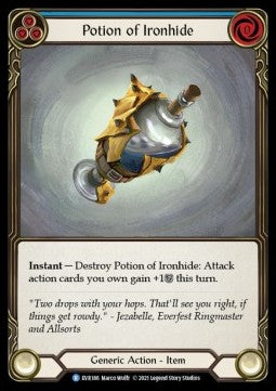 Potion of Ironhide (Regular) - Everfest - First (Rare) [EVR-F-186]