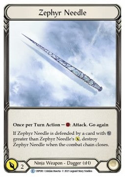 Zephyr Needle (Regular) - History Pack 1 (Rare) [1HP-093]