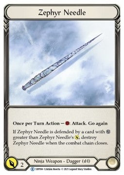 Zephyr Needle (Regular) - History Pack 1 (Rare) [1HP-094]