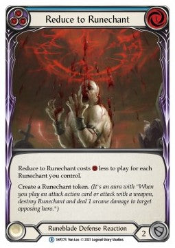 Reduce to Runechant (Blue) (Regular) - History Pack 1 (Rare) [1HP-275]
