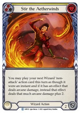 Stir the Aetherwinds (Yellow) (Regular) - History Pack 1 (Rare) [1HP-321]
