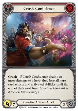 Crush Confidence (Red) (Regular) - History Pack 1 (Common) [1HP-073]