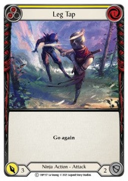 Leg Tap (Yellow) (Regular) - History Pack 1 (Common) [1HP-117]