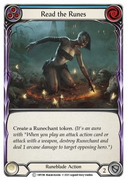 Read the Runes (Blue) (Regular) - History Pack 1 (Common) [1HP-296]