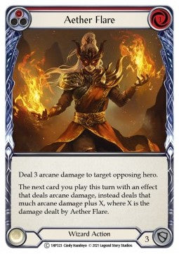 Aether Flare (Red) (Regular) - History Pack 1 (Common) [1HP-323]