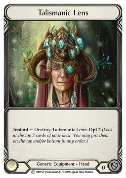 Talismanic Lens (Regular) - History Pack 1 (Common) [1HP-354]