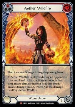 Aether Wildfire (Extended Art Rainbow Foil)