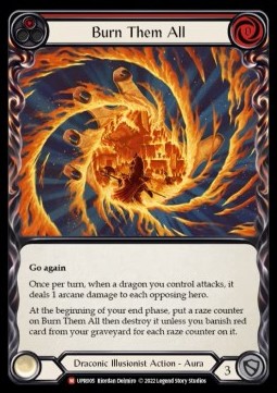 Burn Them All (Regular) - Uprising (Majestic) [UPR-005]