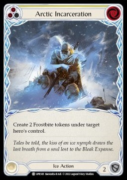 Arctic Incarceration (Yellow) (Rainbow Foil) - Uprising (Common) [UPR-145]