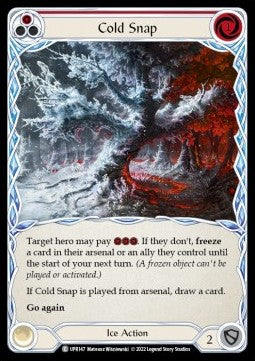 Cold Snap (Red) (Regular) - Uprising (Common) [UPR-147]