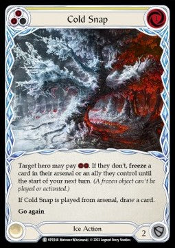 Cold Snap (Yellow) (Regular) - Uprising (Common) [UPR-148]