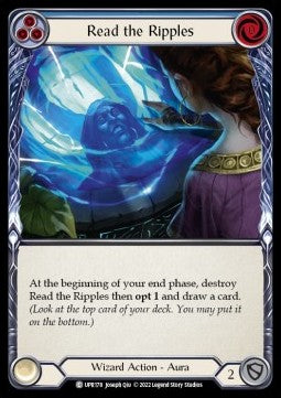 Read the Ripples (Blue) (Regular) - Uprising (Common) [UPR-178]