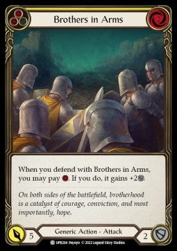 Brothers in Arms (Yellow) (Regular) - Uprising (Common) [UPR-204]