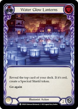 Water Glow Lanterns (Red) (Regular) - Dynasty (Common) [DYN-230]