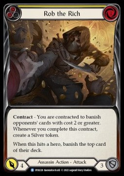 Rob the Rich (Yellow) (Regular) - Dynasty (Rare) [DYN-128]