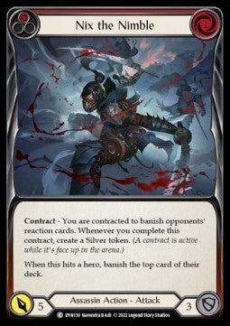 Nix the Nimble (Red) (Regular) - Dynasty (Common) [DYN-139]