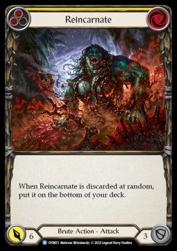 Reincarnate (Yellow) (Regular) - Dynasty (Rare) [DYN-011]