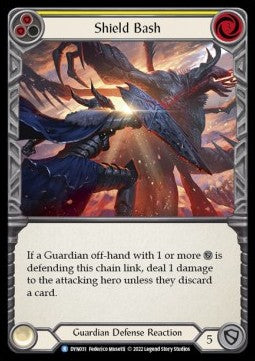 Shield Bash (Yellow) (Regular) - Dynasty (Rare) [DYN-031]