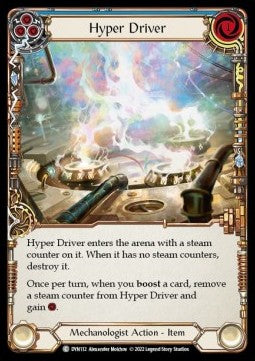 Hyper Driver (Blue) (Regular) - Dynasty (Common) [DYN-112]