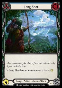 Long Shot (Blue) (Regular) - Dynasty (Common) [DYN-167]