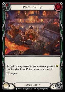 Point the Tip (Red) (Regular) - Dynasty (Common) [DYN-168]