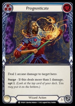 Prognosticate (Blue) (Regular) - Dynasty (Common) [DYN-205]