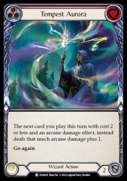 Tempest Aurora (Red) (Regular) - Dynasty (Common) [DYN-209]