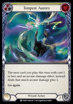 Tempest Aurora (Yellow) (Regular) - Dynasty (Common) [DYN-210]