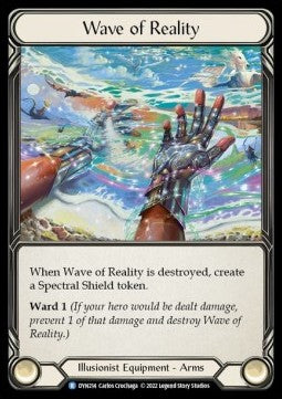 Wave of Reality (Cold Foil) - Dynasty (Rare) [DYN-214]