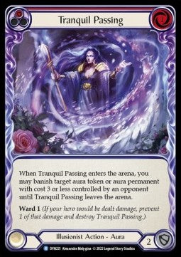 Tranquil Passing (Red) (Regular) - Dynasty (Rare) [DYN-221]