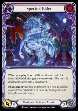 Spectral Rider (Red) (Regular) - Dynasty (Common) [DYN-227]